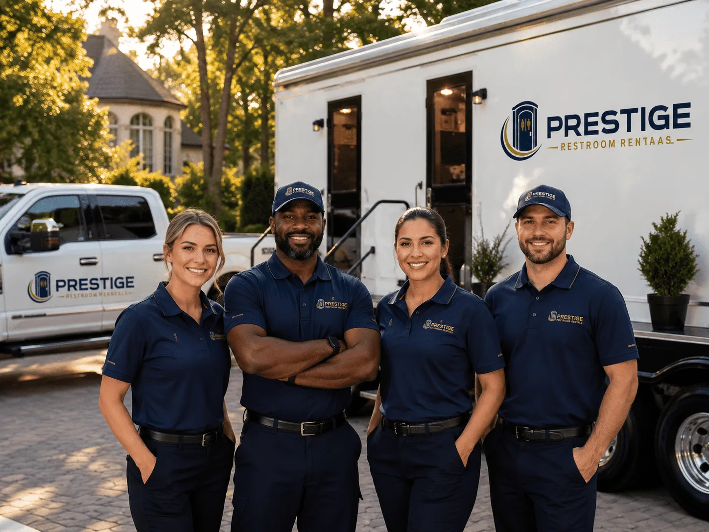 Trusted Luxury Portable Restrooms company in Honobia, OK